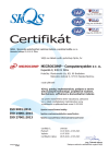 Certifikat IMS ISO 14001