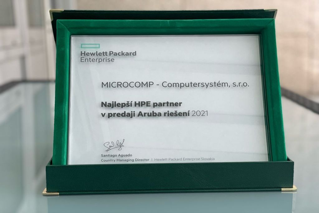 HPE - Ocenenie MICROCOMP